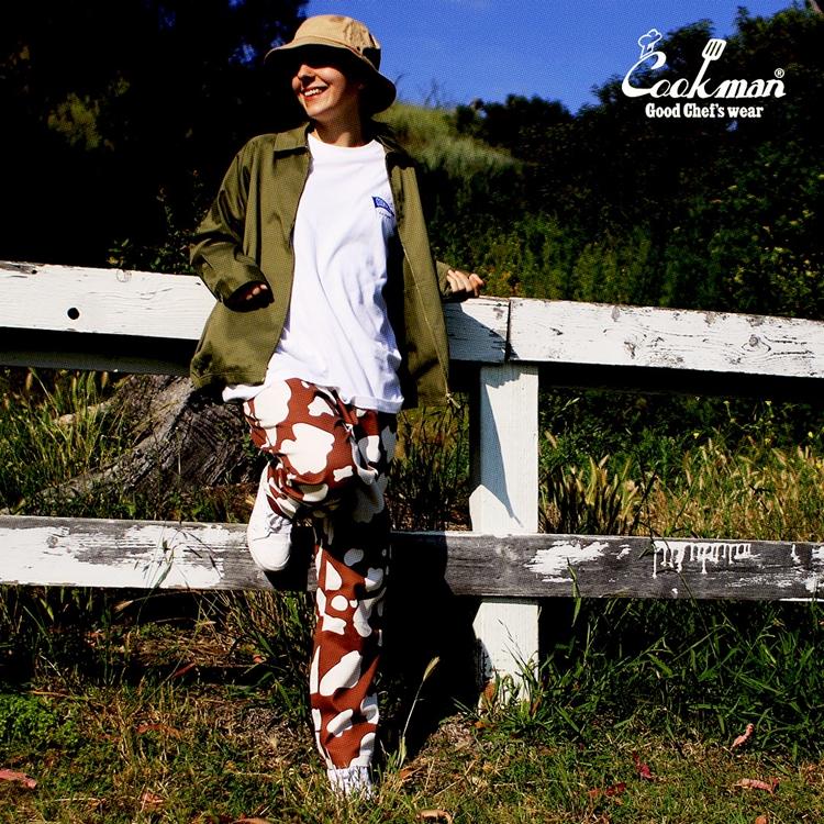 COOKMAN/クックマン Long Chef Pants シェフパンツ「Cow Brown」（ユニ