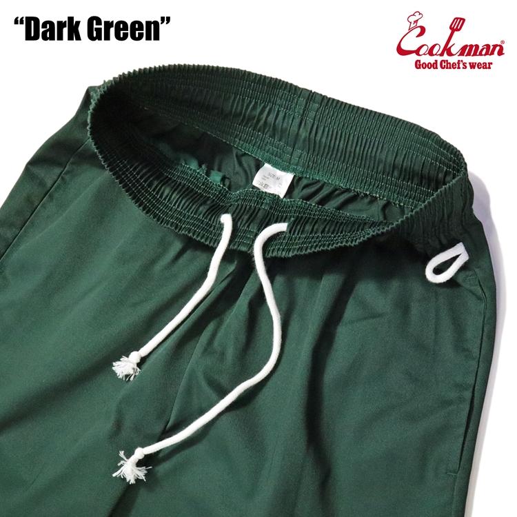 COOKMAN/クックマン　Long Chef Pants  シェフパンツ「 Dark Green 」（ユニセックス）ダークグリーン　グリーン　緑　深緑｜motobluezkobe｜05