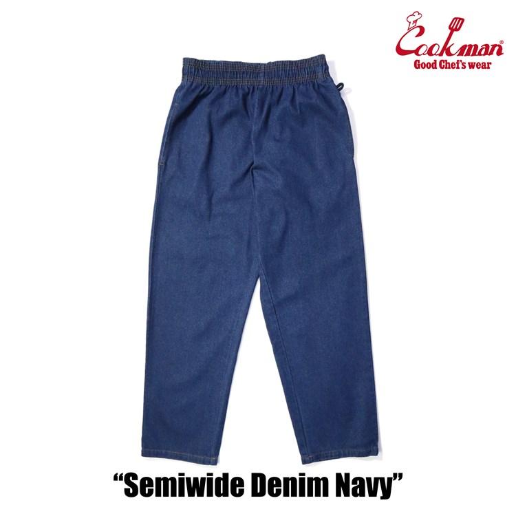 COOKMAN（クックマン） シェフパンツ セミワイド Chef Pants Semiwide