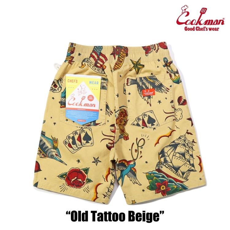 Chef Pants - Old Tattoo : Beige