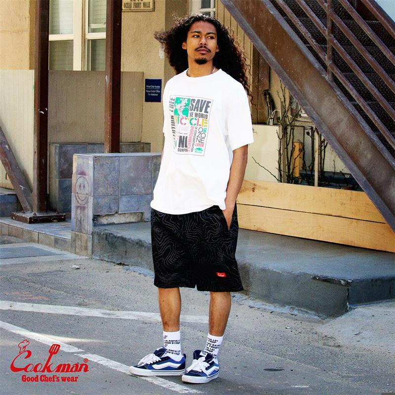 COOKMAN（クックマン） Chef Pants Short Front pocket シェフパンツ
