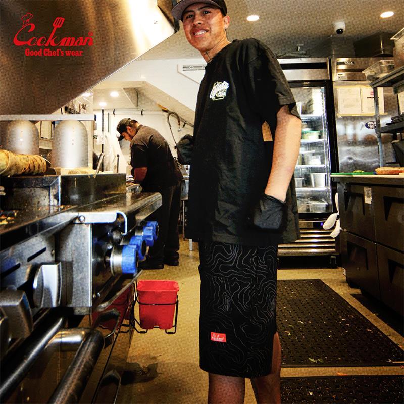 COOKMAN（クックマン） Chef Pants Short Front pocket シェフパンツ