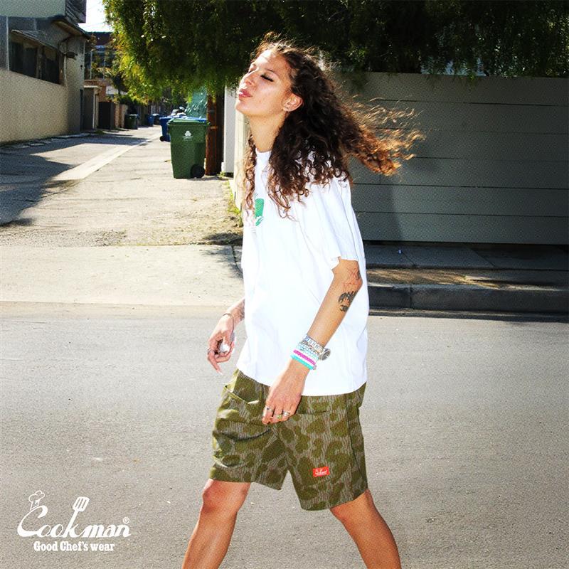 COOKMAN（クックマン） Chef Pants Short Front pocket シェフパンツ