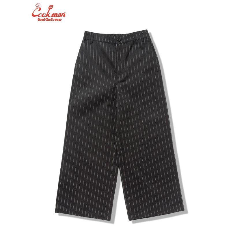 sallyページ COOKMAN（クックマン） Sally Pants サリーパンツ「Pin Stripe Black