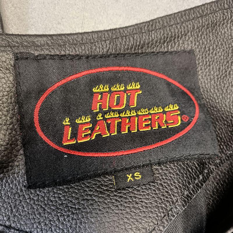 アウトレット品！わけあり！】HOT LEATHERS 牛革 レザーチャップス