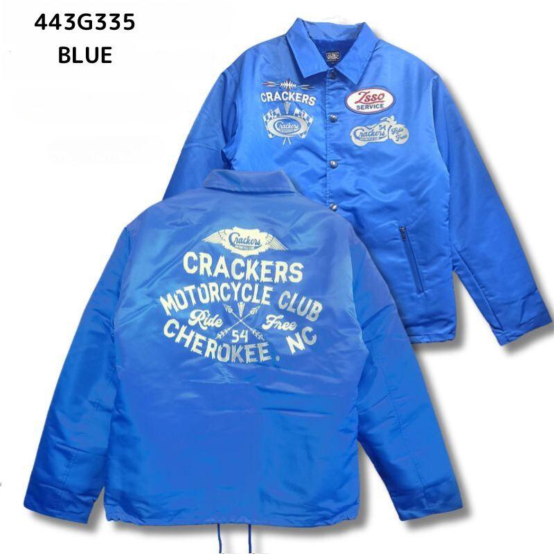 GUNZ CRACKERS M.C. ボアライニング コーチジャケット｜2カラー