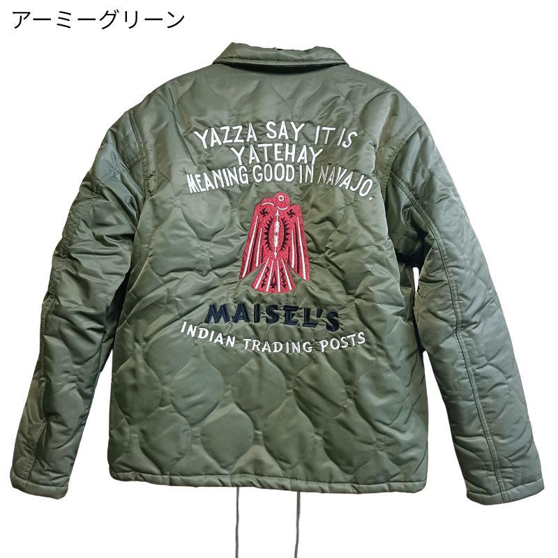 GUNZ MAISEL'S キルティングコーチジャケット ボアライニング ｜2