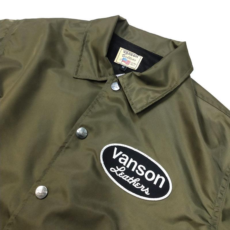 VANSON（バンソン） モトブルーズ別注 COACH JACKET コーチジャケット