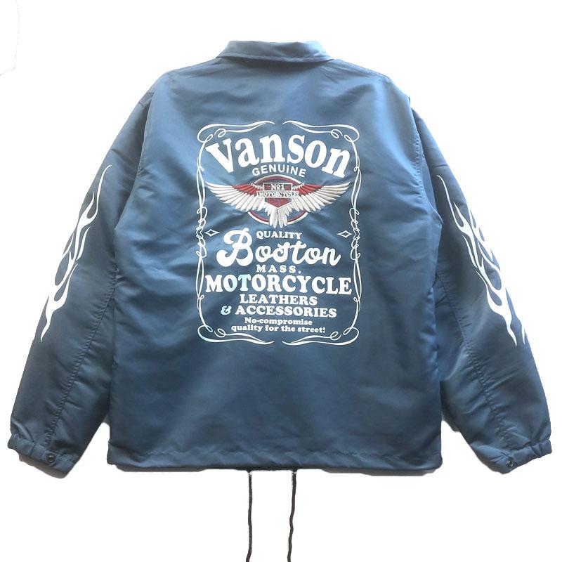 VANSON（バンソン） モトブルーズ別注 COACH JACKET コーチジャケット