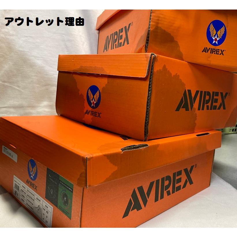 【アウトレット品！10%オフ！】AVIREX U.S.A.(アビレックス)  ディクティター バイカーシューズ 　ブラック×レッド　（AV2278）｜motobluezkobe｜08