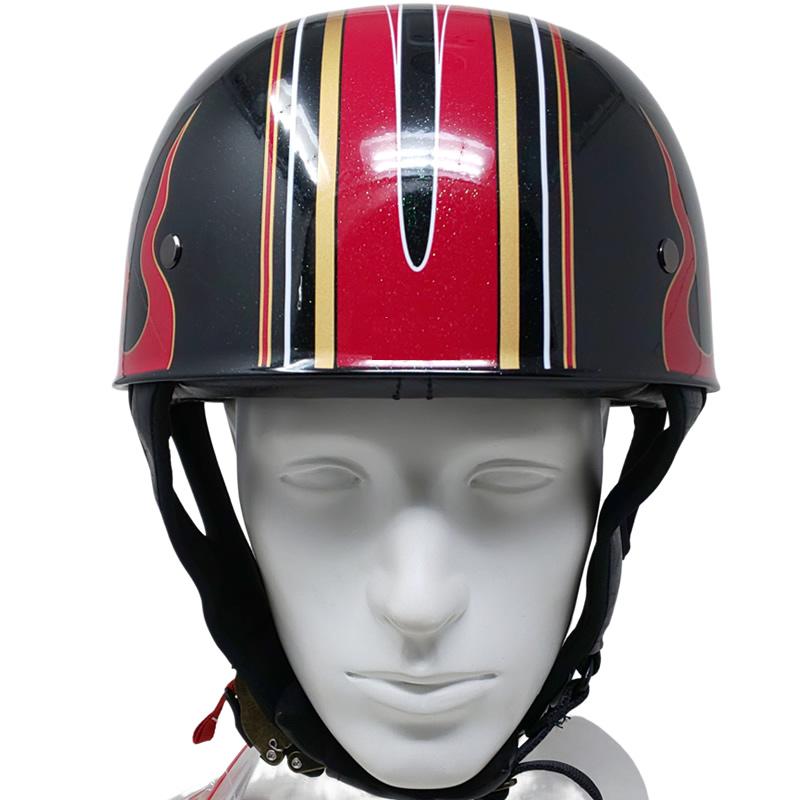 ベースボールキャップスタイル ハーフヘルメット 装飾用