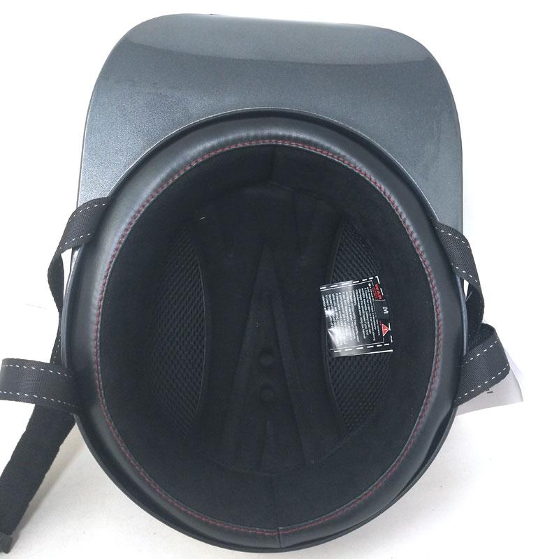 ベースボールキャップスタイル ハーフヘルメット 装飾用 スモーク