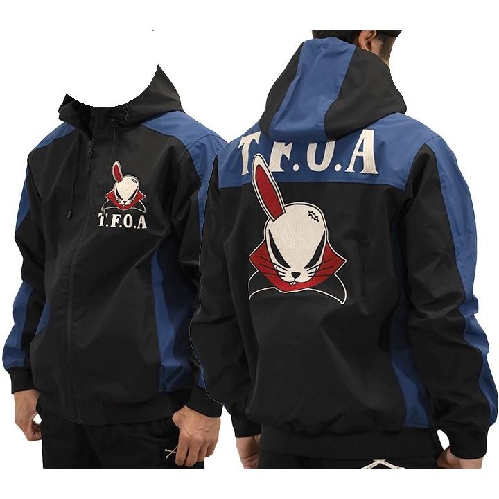 クローズ WORST T.F.O.A RABBIT 3層ストレッチパーカー (CRSZ-2501)【送料無料】CROWS ワースト 刺繍 CROWS（クローズ） CROWS×WORST ワースト 武装戦線 3層ストレッチ