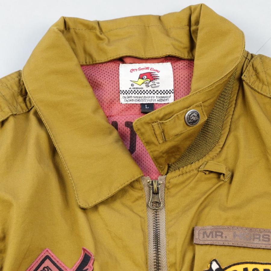 CLAY SMITH WOLFMAN MA-1 ブルゾン CSY-1702 ｜クレイスミス