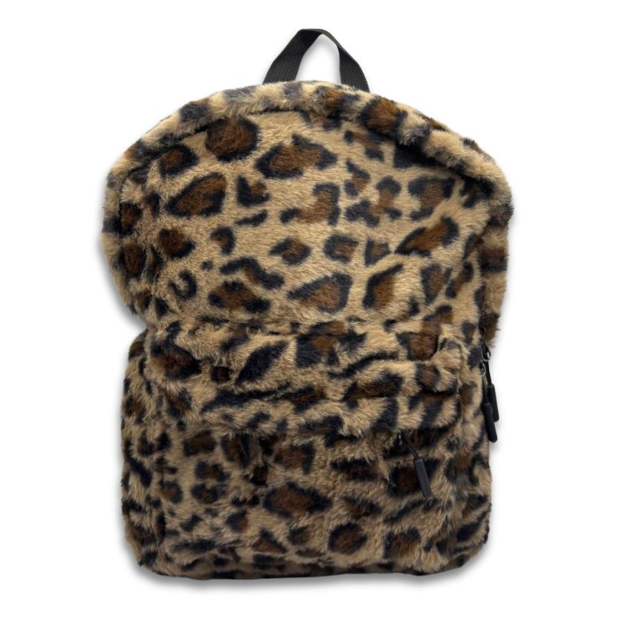 バックパック 「Leopard」フェイクファー リュックサック レディース