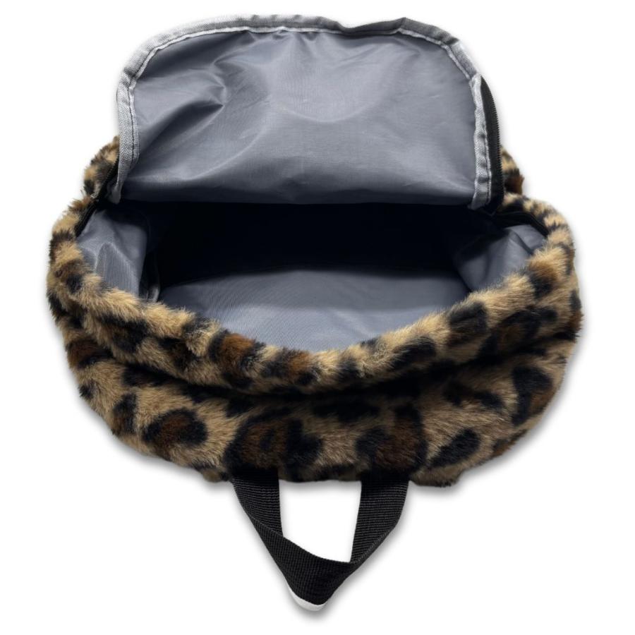 バックパック 「Leopard」フェイクファー リュックサック レディース