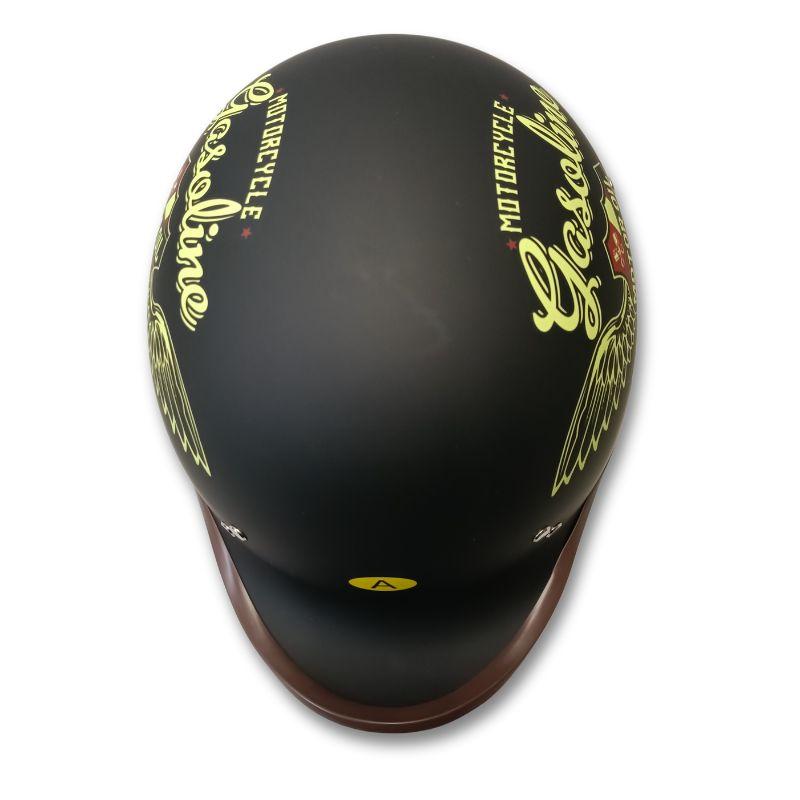 グーステール RT75 インナーバイザー（スモーク）マットブラック DOT
