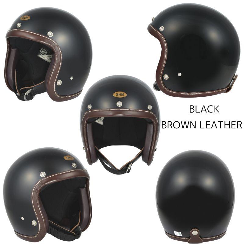 SHM HAND STITCH Lot-110 ハンドステッチ ジェットヘルメット｜3カラー