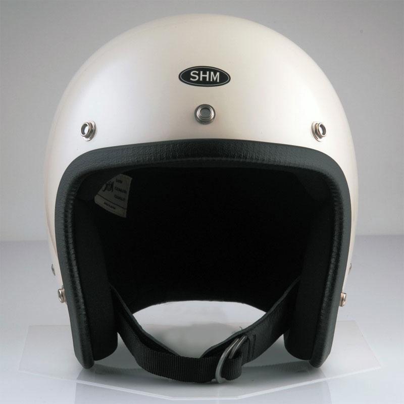 SHM Genuine　SG規格対応 ジェットヘルメット　アイボリー　Lot-500　3サイズ｜motobluezkobe｜03