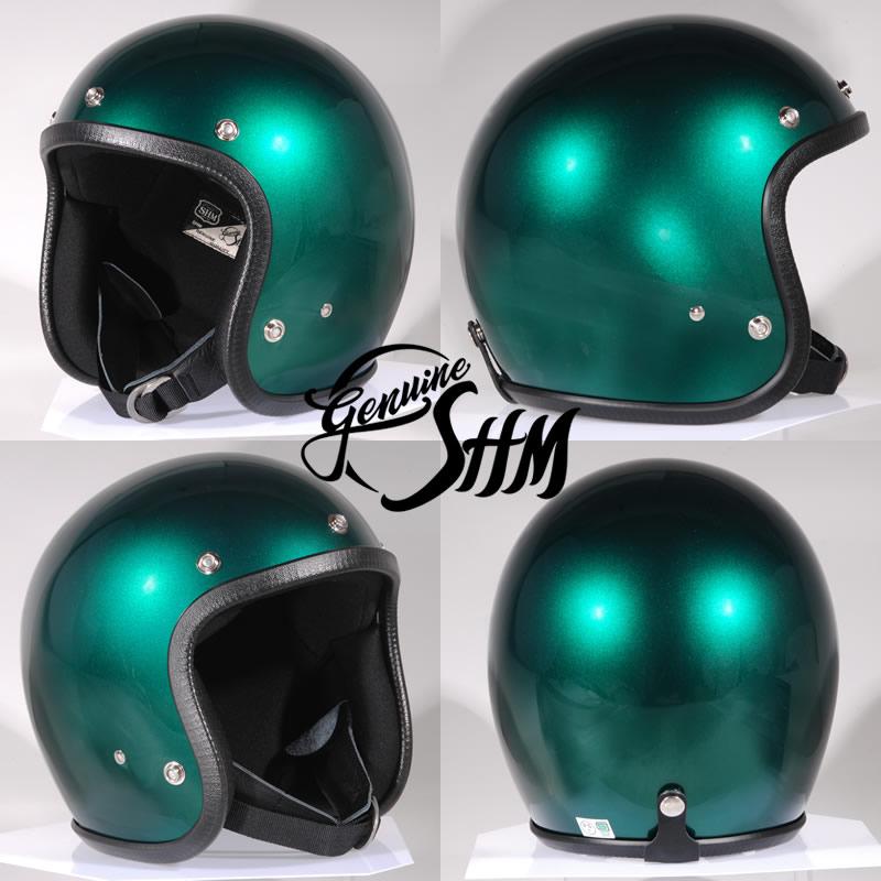 SHM Lot-503 キャンディカラー ジェットヘルメット｜3カラー・3