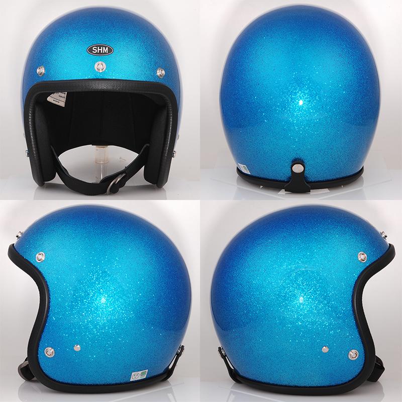 DIN MARKET SHM Lot-504 フレーク塗装 ジェットヘルメット｜3カラー・3サイズ・日本製｜motobluezkobe｜05