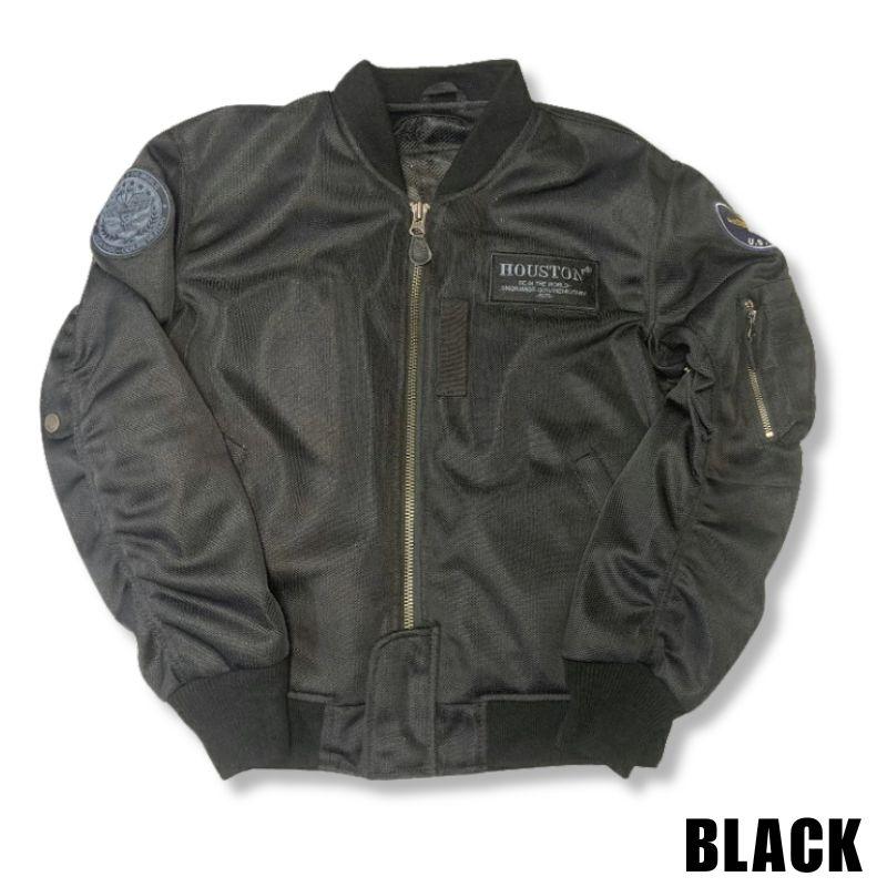 HOUSTON / ヒューストン メッシュジャケット MA-1 MESH M/C JAC M〜4XL