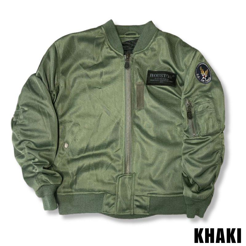 HOUSTON / ヒューストン メッシュジャケット MA-1 MESH M/C JAC M〜4XL
