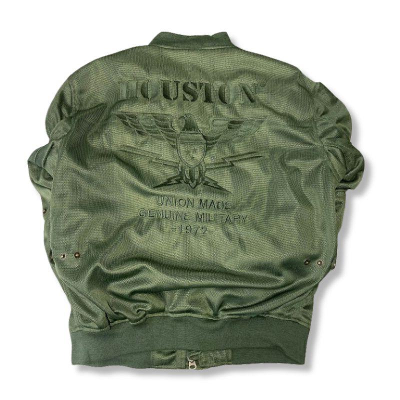HOUSTON / ヒューストン メッシュジャケット MA-1 MESH M/C JAC M〜4XL