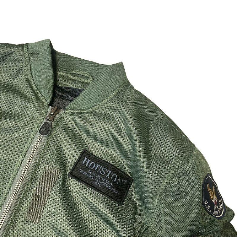 HOUSTON / ヒューストン メッシュジャケット MA-1 MESH M/C JAC M〜4XL