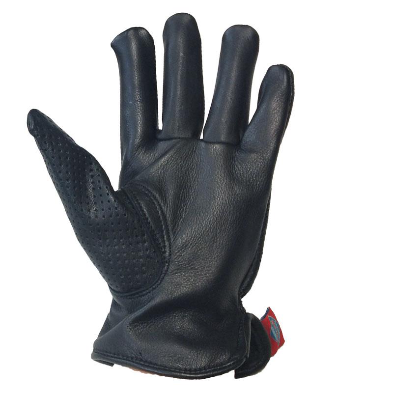 JAM'S GOLD ディアスキン パンチングレザー ライダースグローブ