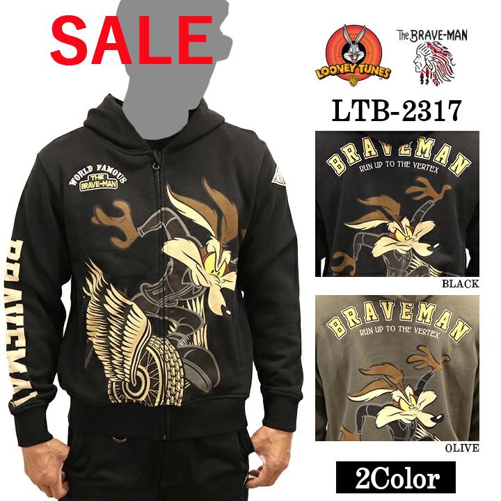 THE BRAVEMAN×LOONEY TUNES ルーニーチューンズ コラボ 裏毛F／Z 