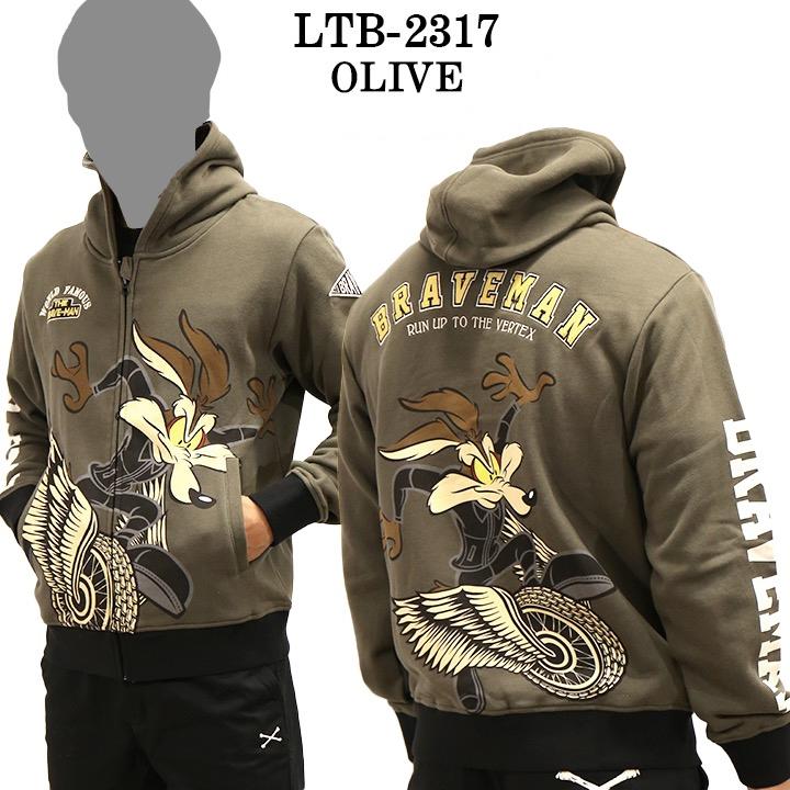 THE BRAVEMAN×LOONEY TUNES ルーニーチューンズ コラボ 裏毛F／Z 