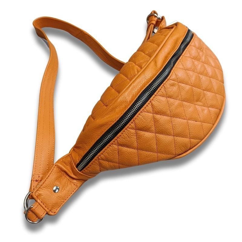 送料無料】MOTOBLUEZ バッファローレザーファニーパック ダイヤ