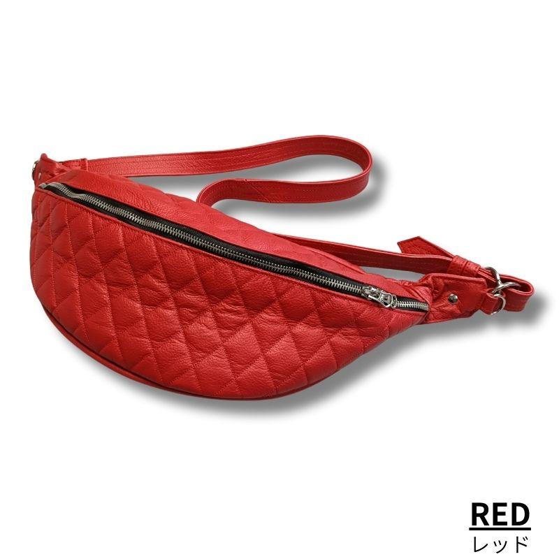 送料無料】MOTOBLUEZ バッファローレザーファニーパック ダイヤ