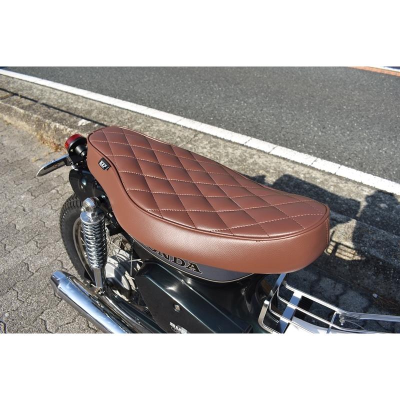 HI-LINE スーパーカブ リトルカブ用 シート ダイヤモンドステッチ 楽天市場】カブ用シート スーパーカブ リトルカブ ソロシート