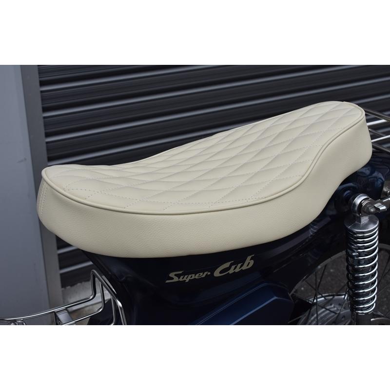 M.B.P]スーパーカブ/リトルカブ用カスタムシート《ダイヤステッチ