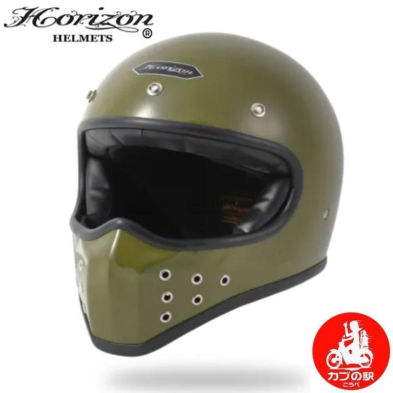 HJC フルフェイスヘルメット カモフラージュ HORIZON HELMETS（ホライズンヘルメット） カブの駅こうべxHORIZON MX