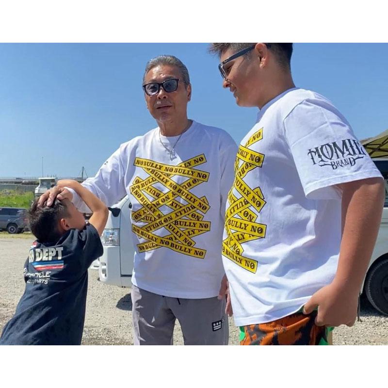 HOMIE NO BULLY Tシャツ ホワイト ホーミーケイ チカーノ