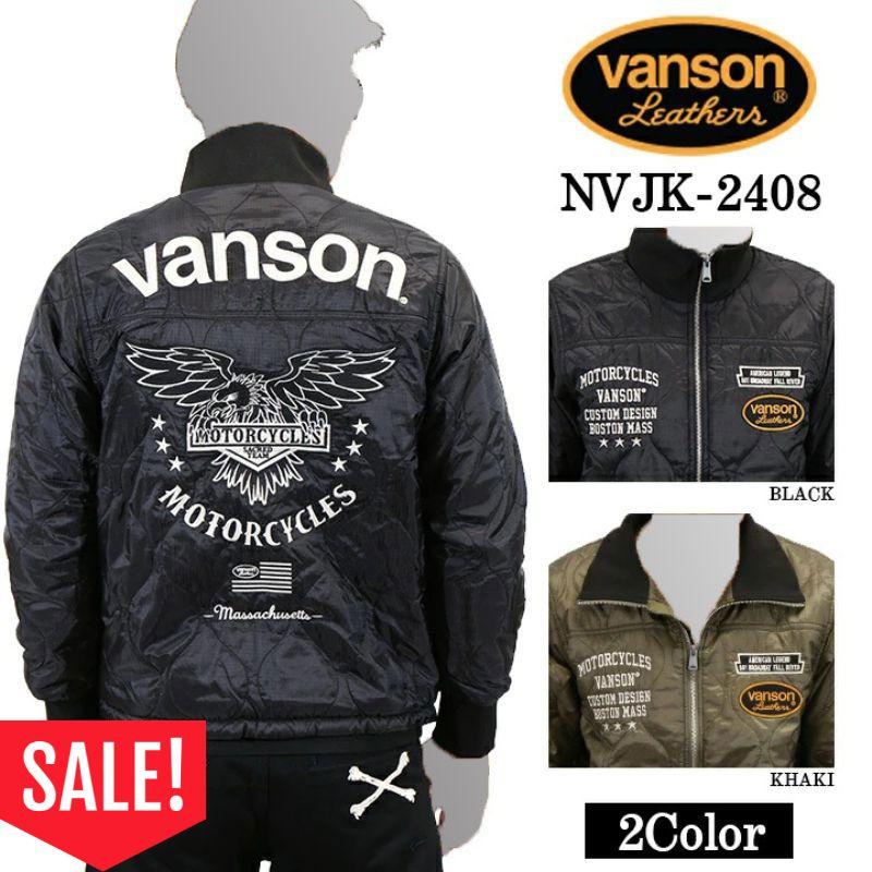 VANSON（バンソン） 【セール！】VANSON キルティング ジャケット 中綿 