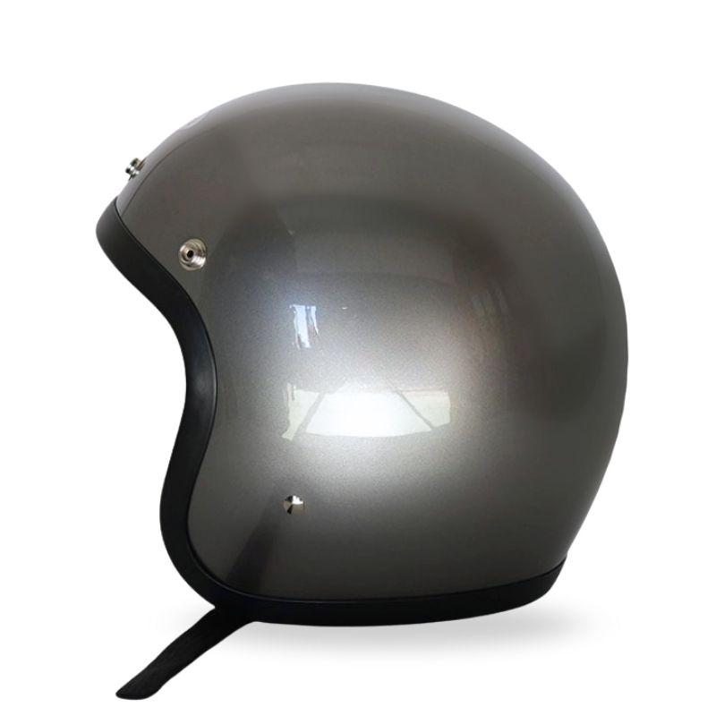 【OCEAN BEETLE】 BEETLE L.A.C-2 / スペースグレー（メタリック）　オーシャンビートル ジェットヘルメットの画像