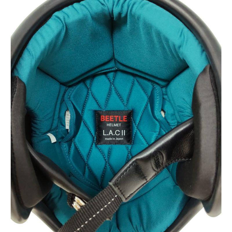 【OCEAN BEETLE】 BEETLE L.A.C-2 / スペースグレー（メタリック）　オーシャンビートル ジェットヘルメットの画像