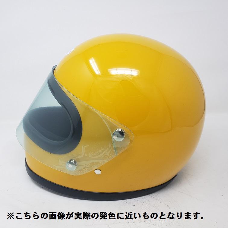 オーシャンビートル OCEAN BEETLE STR (M) BEETLE STR FULL FACE HELMET (オレンジ/黒革ダブルストラップ)