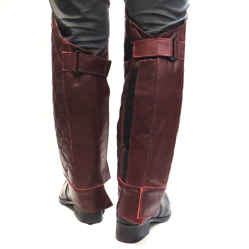 30％OFF!!アウトレット【HEAVY】（S/Mサイズ） ダイヤモンドパッドレッグチャップス　レッド　モトブルーズ　LEG CHAPS｜motobluezkobe｜10