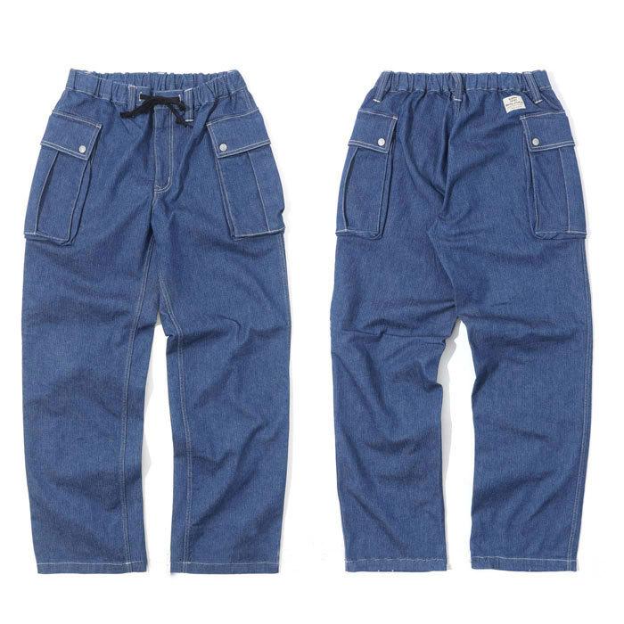 児島ジーンズ M44イージーカーゴパンツ インディゴ KOJIMA GENES (RNB