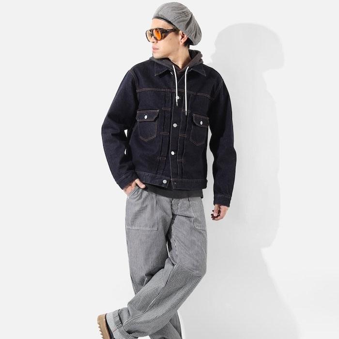 児島ジーンズ 15周年記念モデル 2nd デニムジャケット 15oz セルビッチ 