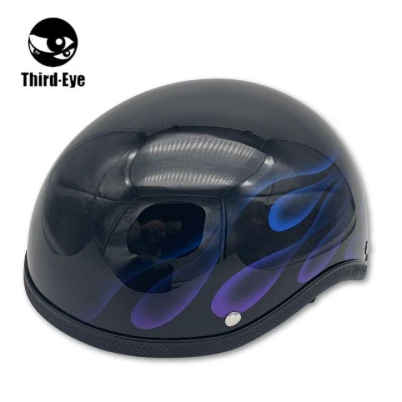 1点限り】Third-Eye 装飾用 カスタムペイント ハーフヘルメット