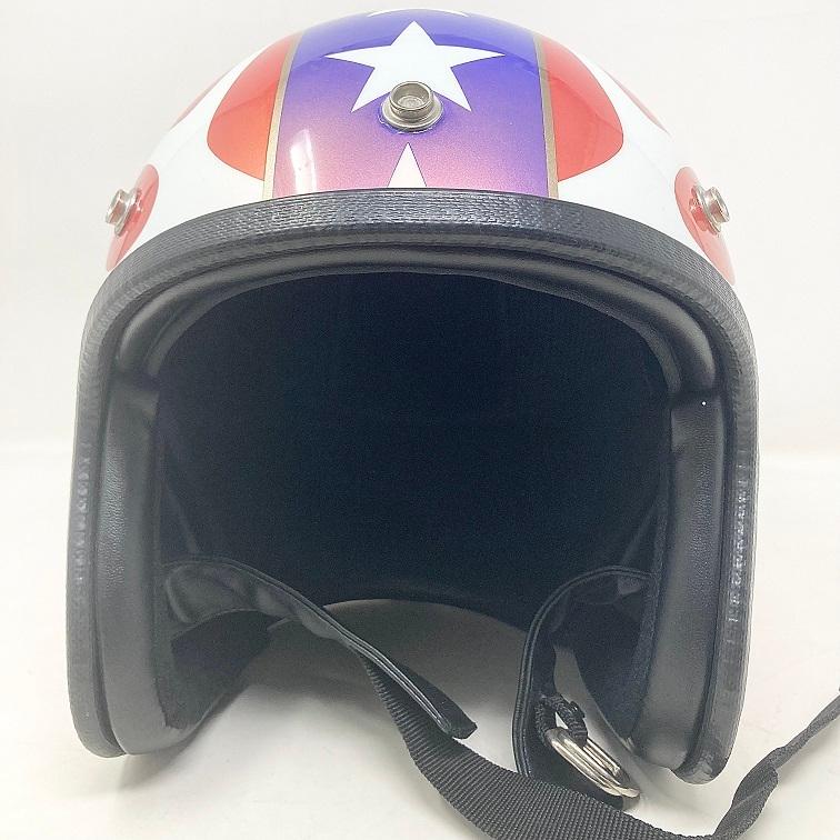 ジェットヘルメット/ビンテージペイント/Third-eye ジェットヘルメット/ビンテージペイント/Third-eye - メルカリ