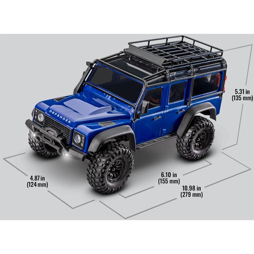 TRAXXAS　トラクサス　1/18　ラジコン「TRX-4 M」Land Rover　DEFENDER　ディフェンダー｜２カラー｜｜motobluezkobe｜10