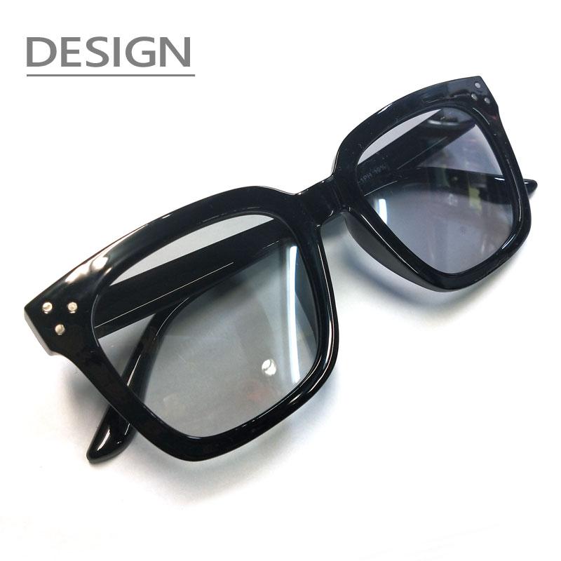 調光サングラス スクエア ワイド 偏光｜調光 色が変わるレンズ