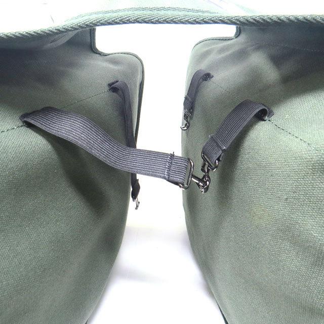 カブにピッタリ！US ARMY サドルバッグ(20L)ミリタリーテイスト